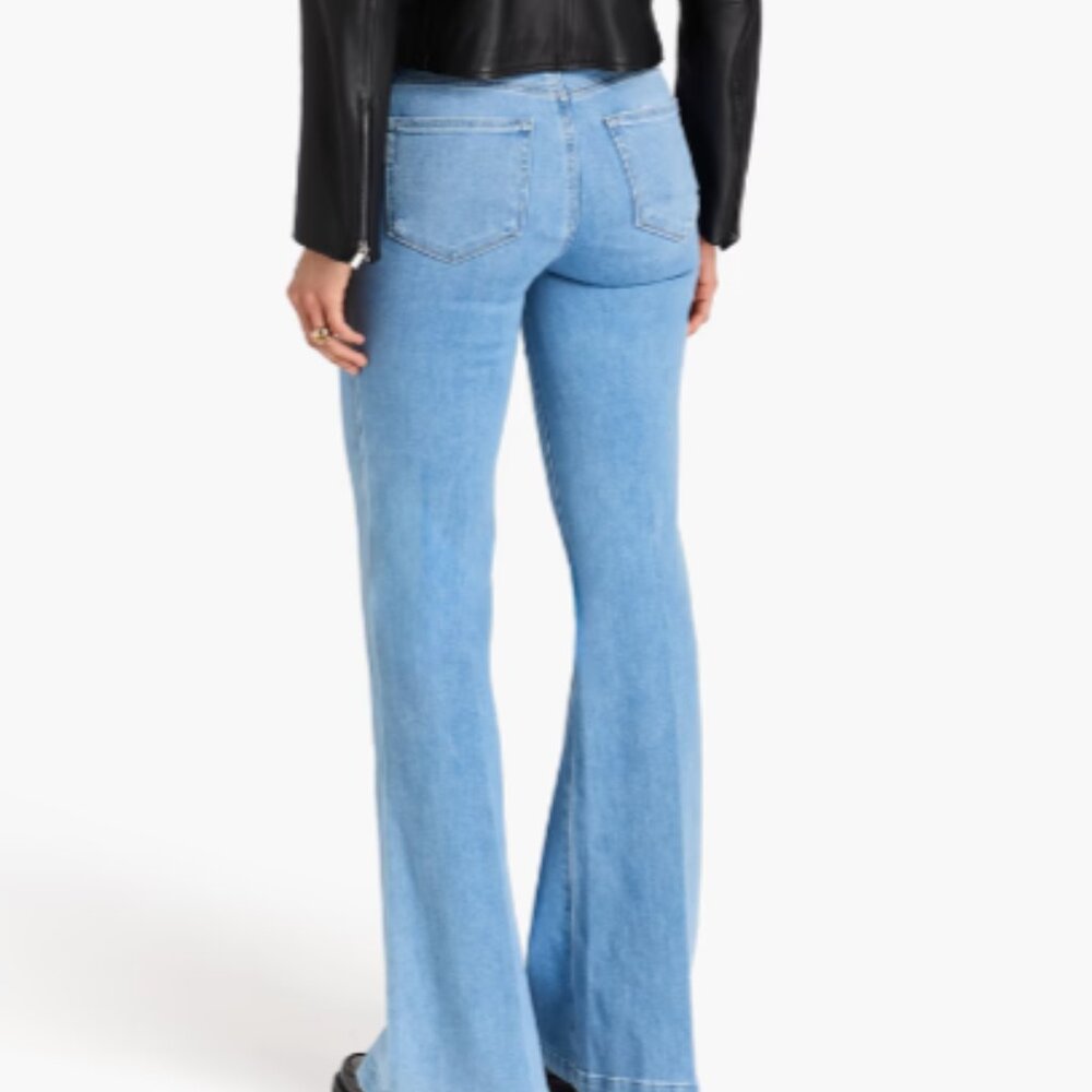 PAIGE Genevieve High-Rise Flare Denim Jeans Size US 25